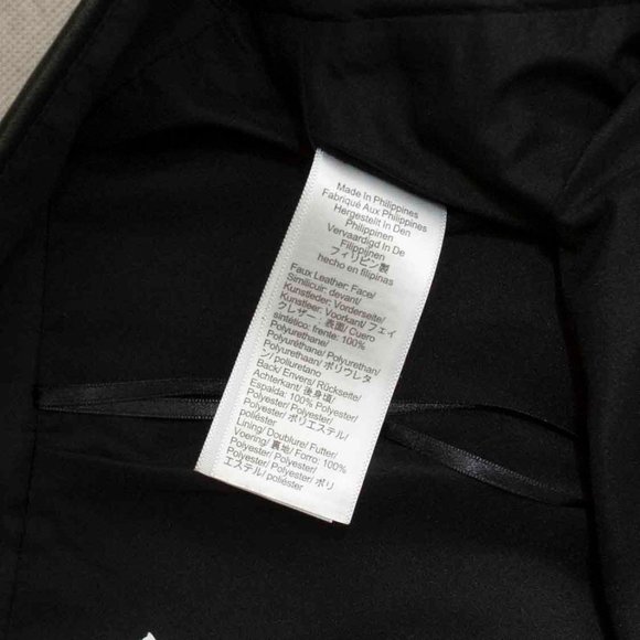 J. Crew Faux Leather A-Line Mini Skirt in Black size 20 - Picture 5 of 6